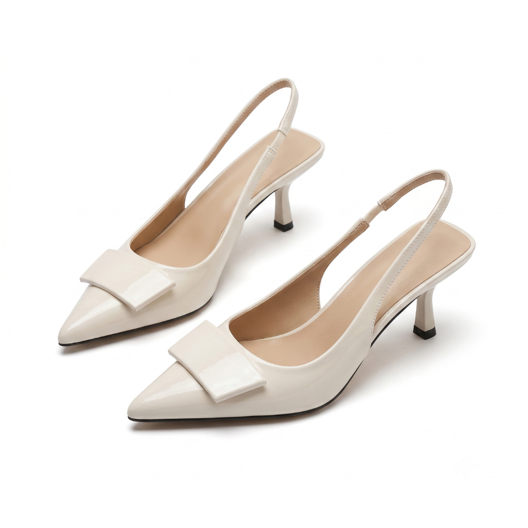 Hannah | Office Slingback Kitten Heels