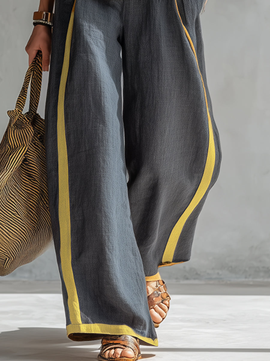 Leila | Elegant Cotton and Linen Set