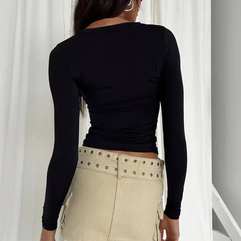 ELSPETH™ | Women Minimalist Casual Top