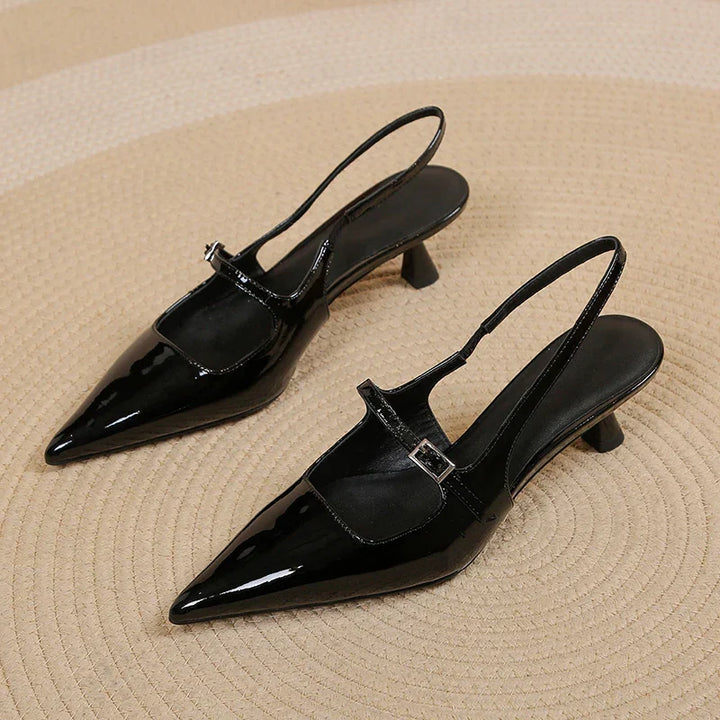 Stella | Slingback Kitten Heels