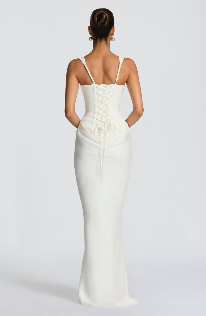 Cornelia Maxi Dress - Ivory
